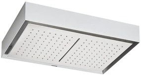 Antonio Lupi Design Fuorimeto slim FMS20C Soffione A Soffitto Con Cascata Cm 52x35 H 9 Bianco