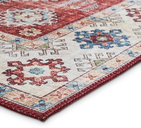 Tappeto rosso/beige 225x60 cm Topaz - Think Rugs