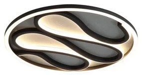 Searchlight 81100-39BK - Plafoniera dimmerabile ZENDISC LED/20W/230V 3000K Ø 39 cm