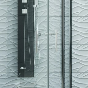 Box doccia 80x100 a doppio battente altezza 190 cm | KPX1000 - KAMALU