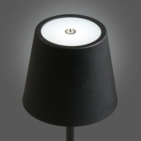 Lampada da tavolo LED nera (altezza totale 37 cm) Bradford – House Nordic