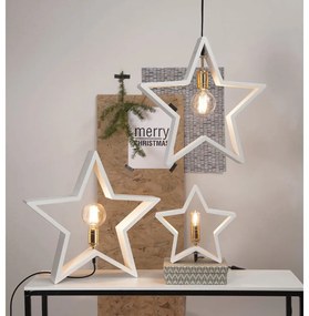 Decorazione luminosa bianca con motivo natalizio Lysekil - Star Trading