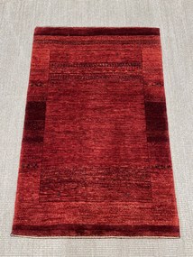 Loribaft Tappeto 120x80 Rosso (Iran) Annodato A Mano
