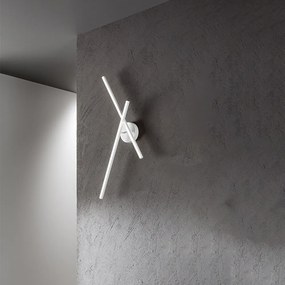 Applique Moderna Syncro Bianco Led