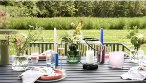 Lampada da tavolo dimmerabile a LED verde con paralume in metallo (altezza 28 cm) BringMe - Hübsch