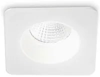 Faretto Ad Incasso Moderno Square Room-65 Alluminio Bianco Led 8W 3000K