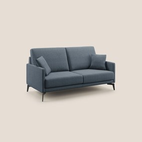 Saturno divano moderno in tessuto morbido impermeabile T03 blu