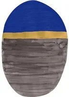 Tenue de Ville Carta da parati panoramica Totem - Cobalt