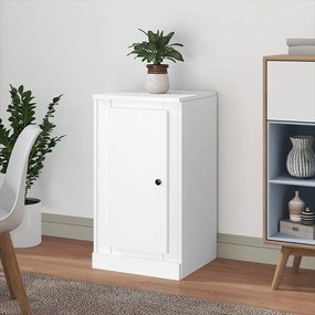 Credenza Bianca 37,5x35,5x67,5 Cm İn Legno Multistrato /