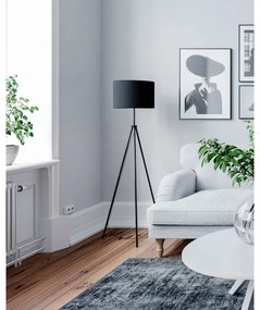 ByRydens 4100700-4000 - Lampada da terra RINA 1xE27/5W/230V nera