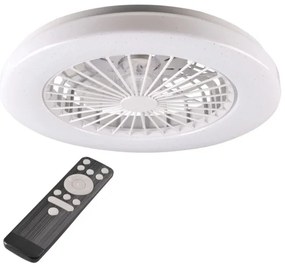 LED Plafoniera dimmerabile con ventilatore LIBYA LED/48W/230V 3000-6500K+RC