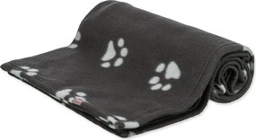 Coperta per cani nera in lana di pecora 100x70 cm Trixie Barney – Plaček Pet Products
