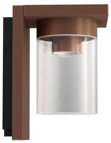 Applique Corten/Mattone da Parete, Base E27, IP54 - Serie RIGA Base E27