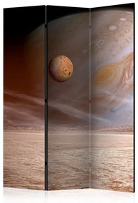 Paravento  A small and a big planet [Room Dividers]  Colore Arancione, Dimensioni e Misure 135x172