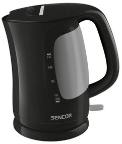 Sencor - Bollitore 2,5 l 2200W/230V nero
