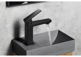 Sapho - Miscelatore per lavabo TURSI 15 cm nero opaco