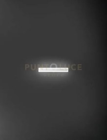 Applique in alluminio colore bianco wally led 17w 3000k 1700lm 62,5...