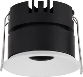 Faretto da incasso 9W RGB+CCT UGR16 IP20 Angolo 24° foro Ø75mm Colore RGB+CCT