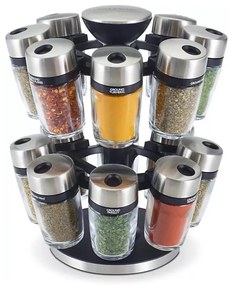 Cole&Mason - Porta spezie MASTER girevole 17 pezzi