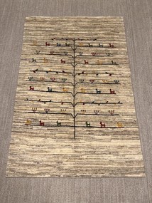 Gabbeh Tappeto 120 x 180 Beige (Iran) Annodato A Mano