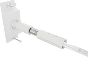 Profilo Sospeso STARLINE Bianca 25m per strisce LED con Banda e fissaggio Variante Lunghezza 25 Metri
