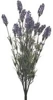 Set 4 Lavanda Artificiale con 15 Fiori Altezza 61 cm Viola