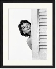 Foto incorniciata fatta a mano Sophia Loren