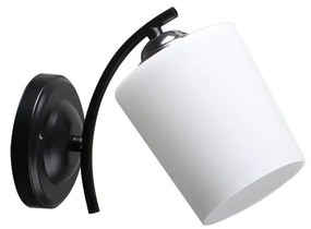 Applique ESNYR 1xE27/40W/230V nero/bianco