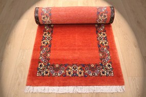 Sarouk Tappeto persiano 80x300 (Iran) Annodato A Mano