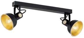 Argon 7142 - Faretto LENORA 2xE14/7W/230V nero