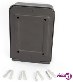 Perel Cassaforte per Chiavi a Muro 10x14,6x5,8 cm