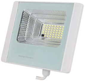 Faro solare LED esterno 20W 3,2V IP65 6400K con telecomando
