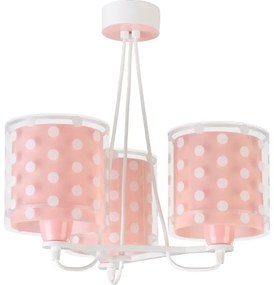 Dalber 41007S - Lampadario per bambini DOTS 3xE27/60W/230V