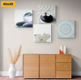 Set di quadri – Feng Shui in tonalità delicate