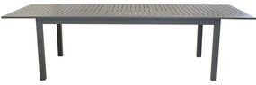 ARGENTUM - tavolo da giardino allungabile in alluminio da 220