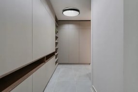 Plafoniera 2xE27/40W/230V diametro 29,5 cm nero