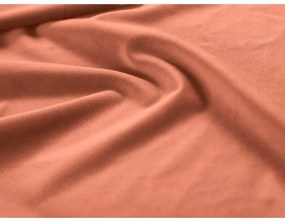 Divano angolare color salmone ad angolo destro Lupine - Micadoni Home