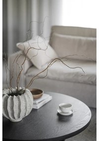 Tavolino rotondo nero in rovere ø 110 cm Boxford - Rowico