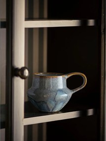 Tazze in set azzurre in gres 4 pz 300 ml Bessie – Bloomingville