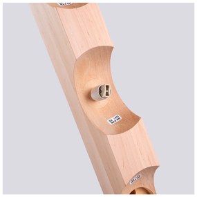 Plafoniera bianca/di colore naturale con paralume in vetro ø 12 cm Solum – Sollux