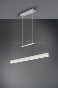 Paros sospensione led alluminio bi-emissione con regolazione altezz...