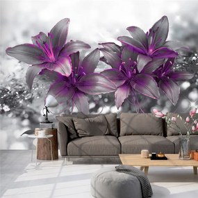 Fotomurale  Secret of the Lily  Colore bianco e nero, Dimensioni e Misure 350x245