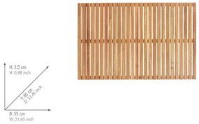 WENKO 25578100 - Zerbino ACACIA 55x85 cm marrone