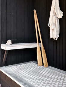 Passatoia da interno/esterno beige/color crema 70x250 cm Noa Beige Vanilla – Pappelina