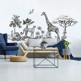Adesivi murali decorativi Savanna - Ambiance
