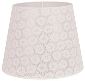 Duolla - Paralume per lampada da terra CLASSIC L E27 diametro 38 cm bianco