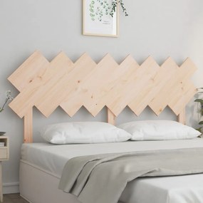 Testiera per letto 159,5x3x80,5 cm in legno massello di pino