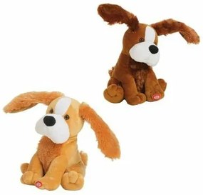 Peluche Cane Orecchie Movimento 25cm