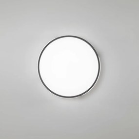 Plafoniera LED Pangea Ø 41 cm nero IP20 cct da bianco caldo a bianco freddo con regolazione di temperatura, 3520 lumen LUCE AMBIENTE DESIGN