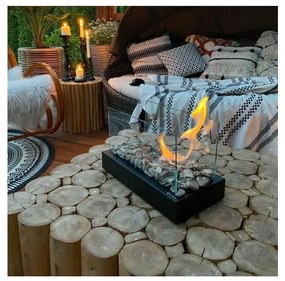 Kratki GALINA/TUV - Bio camino GALINA 21,8x35,4 cm 1kW nero